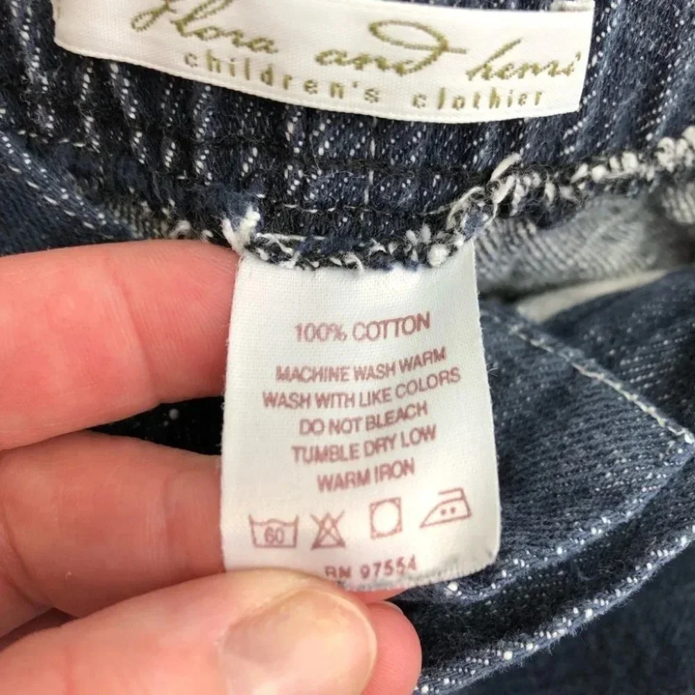 Flora and Henri‎ jeans straight leg dark wash size 3 years